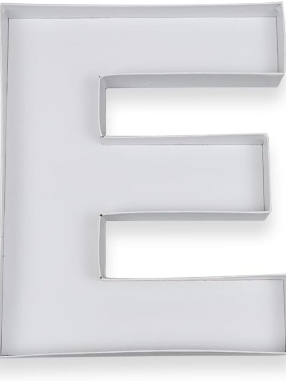 10" Fillable Letter E Gift Box for Birthday Anniversary Party Decorations - Prem